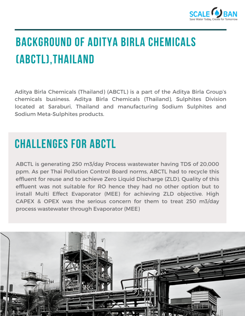 Transforming Aditya Birla Chemicals: Our ZLD Revolution in Thailand